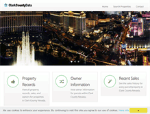 Tablet Screenshot of clarkcountydata.com